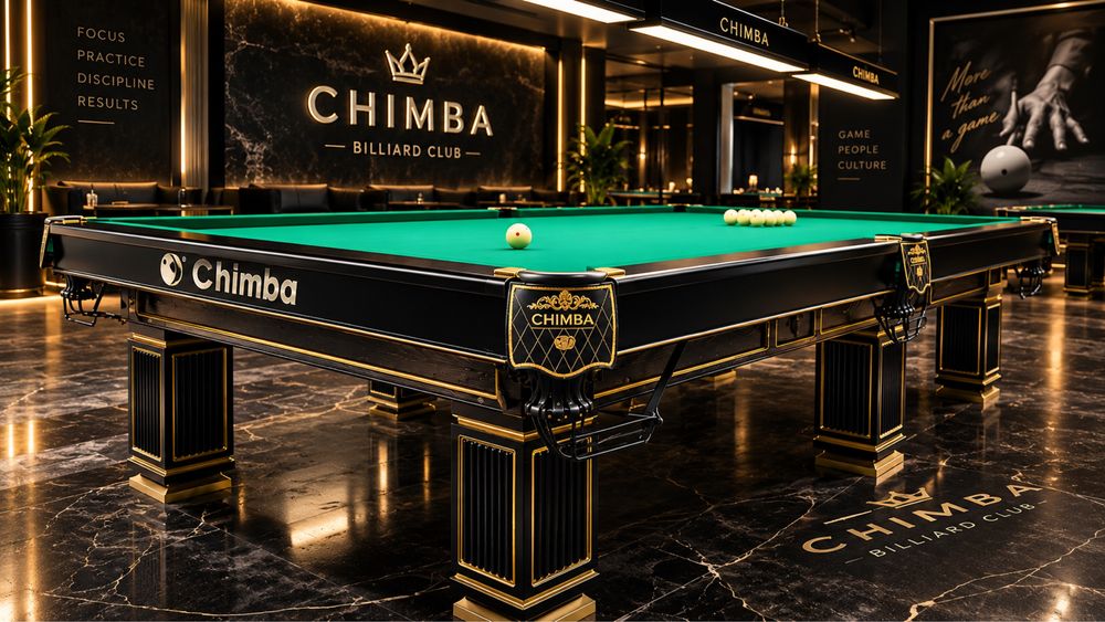 Бильярдный стол Chimba авторский дизайн