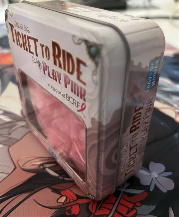 Extensie Ticket to Ride - Play Pink  (Days of Wonder), complet, ca nou