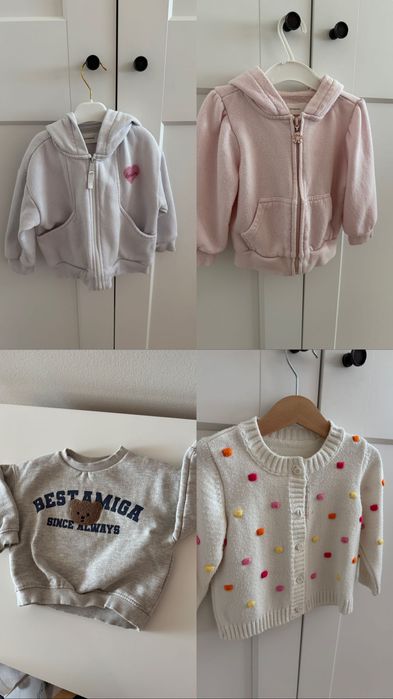 Дрехи за момиченце 86-92-98см- ZARA, MANGO, Mayoral и др.