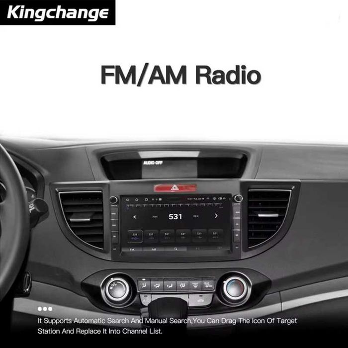 Honda CR-V 2012-2016 8” 2-DIN с Android 14, 4/64GB