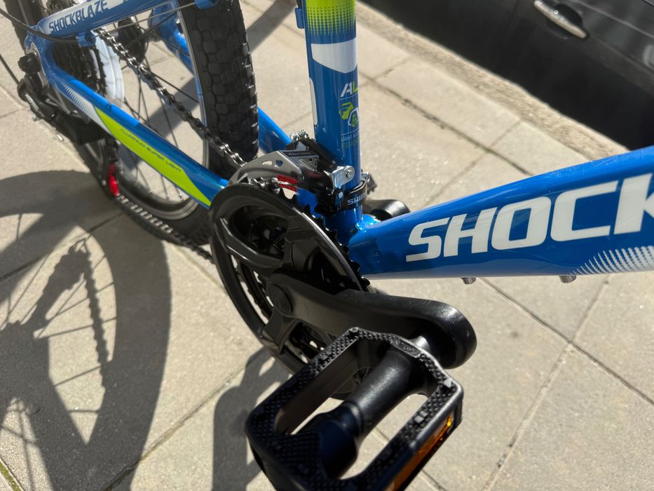 Детски велосипед с алуминиева рамка SHOCKBLAZE WARRIOR 20" !! Ново + Гаранция !!