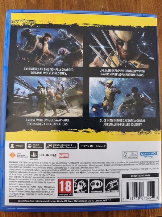 Wolverine PS5 игра