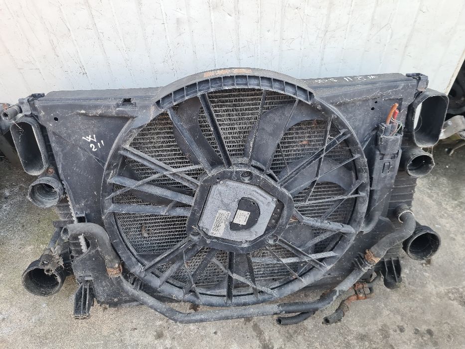 Radiator apa, clima, intercooler,termocupla Mercedes e classe  w211