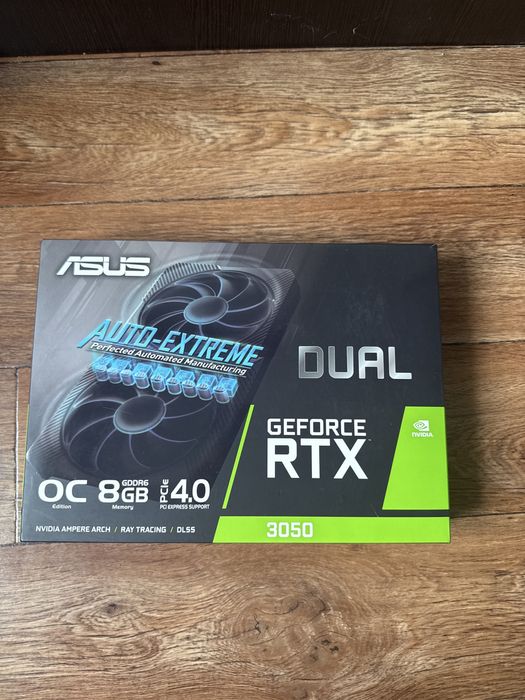 ASUS RTX 3050 Dual v2 OC, 8GB