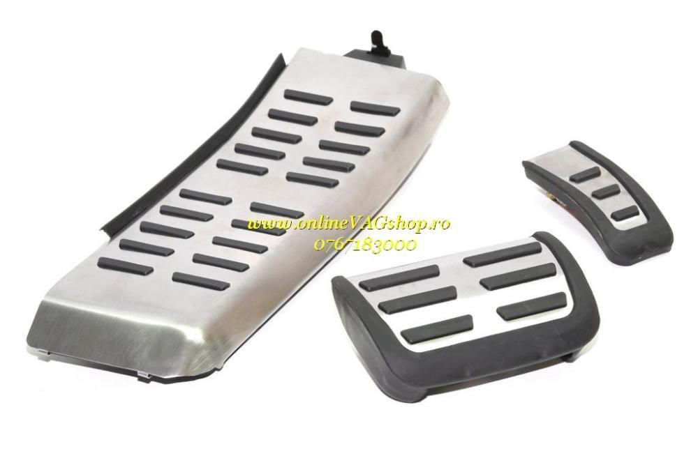 Set Pedale Inox + Footrest transmisie automata Audi A6 4F, Audi Q5