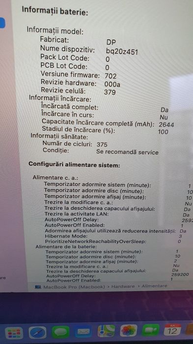 Macbook pro a1502 retina display,  i5, ssd, 128 gb