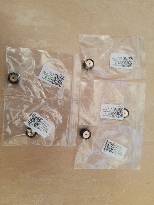 Тонролки 13x8x2 и 11х8х2 и зъбчатки за касетен дек Sony