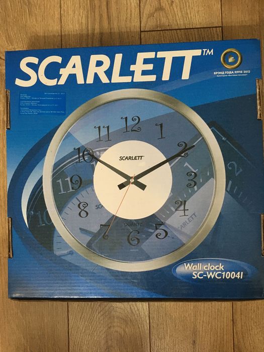 Настенные часы Scarlett