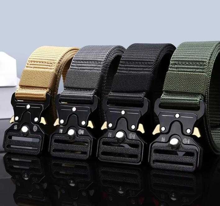 Боен Тактически Колан Airsoft Belt Стрелба Туризъм Лов Страничен Кобур