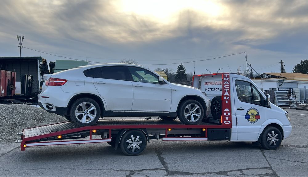 Tractări auto O757 9O7 4O1  Transport marfă // Platformă auto bacau