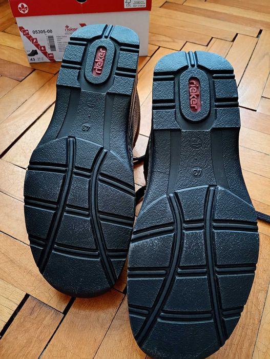 Rieker №43 - боти от ест.кожа -  55 EUR