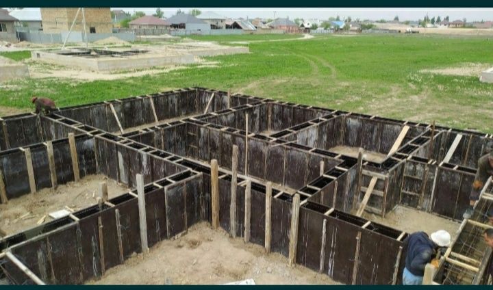 Бетон Заливаем фундамент