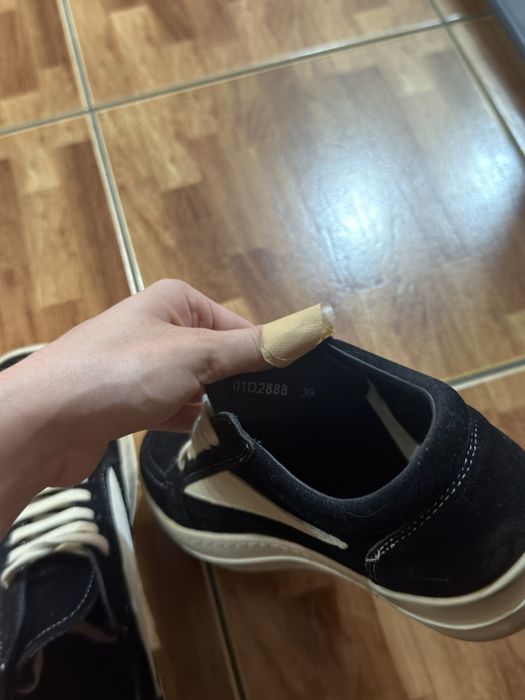 кеды rick owens x vans
