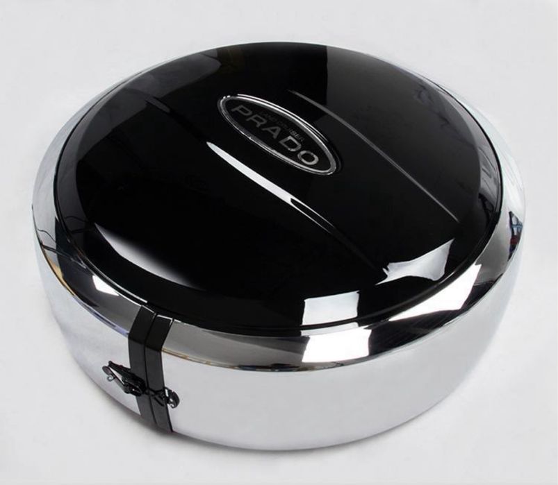 Колпак на запаску прадо 120 кожух двери багажника обшивка чехол тойота