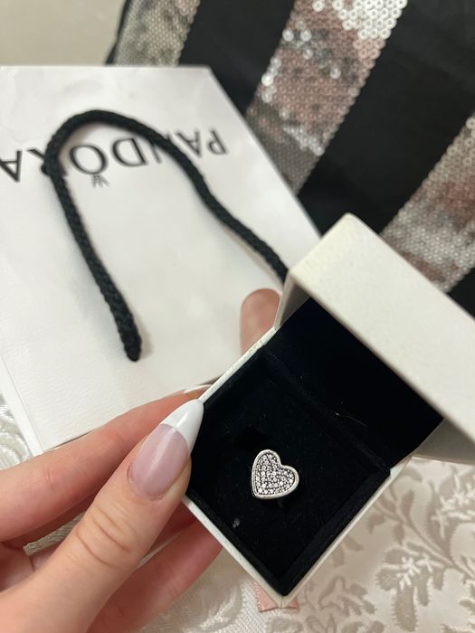 Талисман сърце Pandora оригинален
