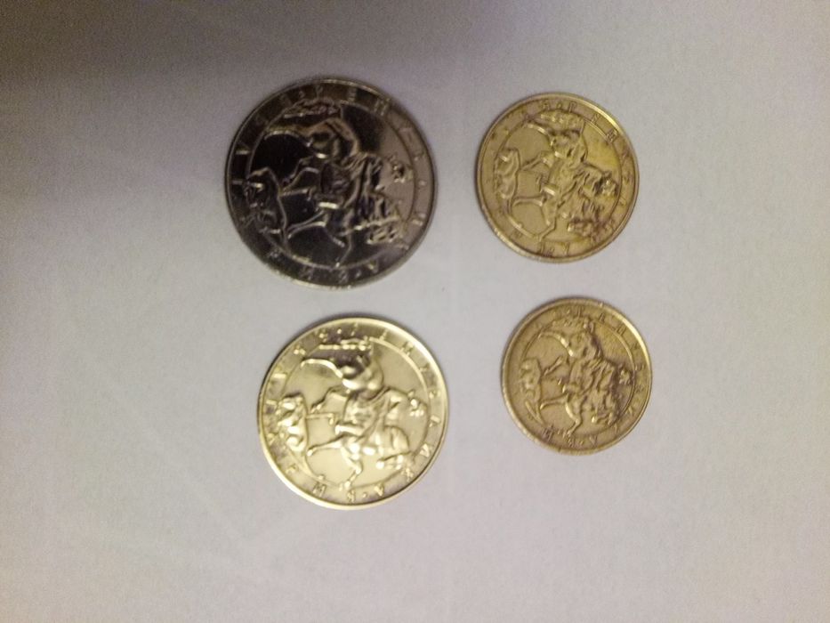 Лот 1992г.1,2,5,10лв