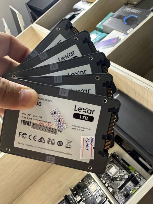 Ssd lexar 1TB  Holati zor  100%/100%