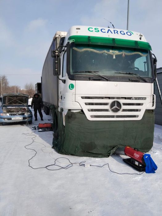 Отогрев авто