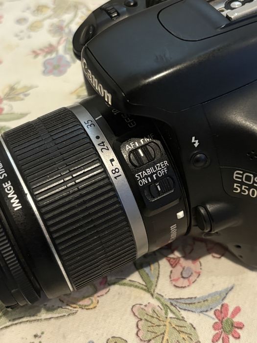 Canon 550D с два обектива