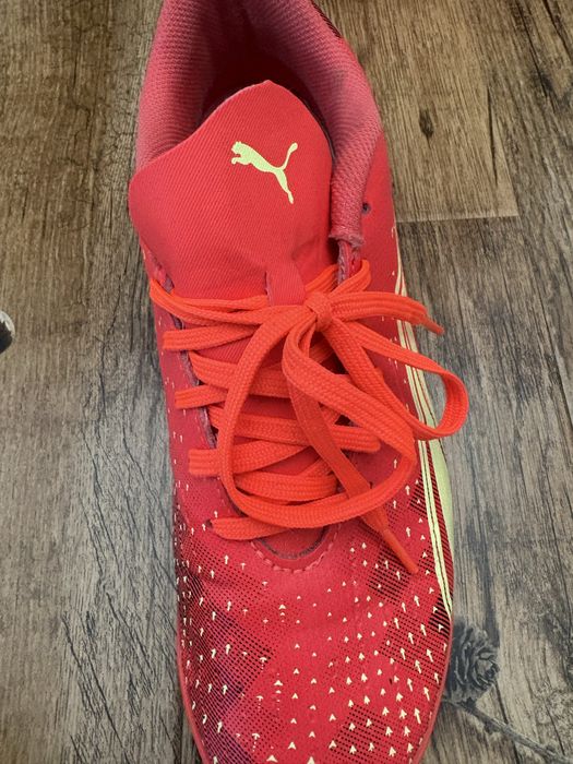 Ghete fotbal sala copii Puma ultra Play TT Fearless