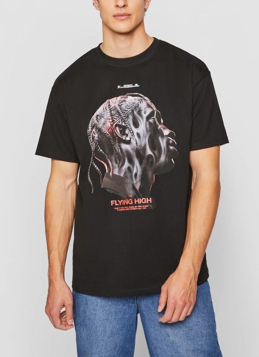 Нова мъжка тениска Travis Scott 2XL x Mister Tee