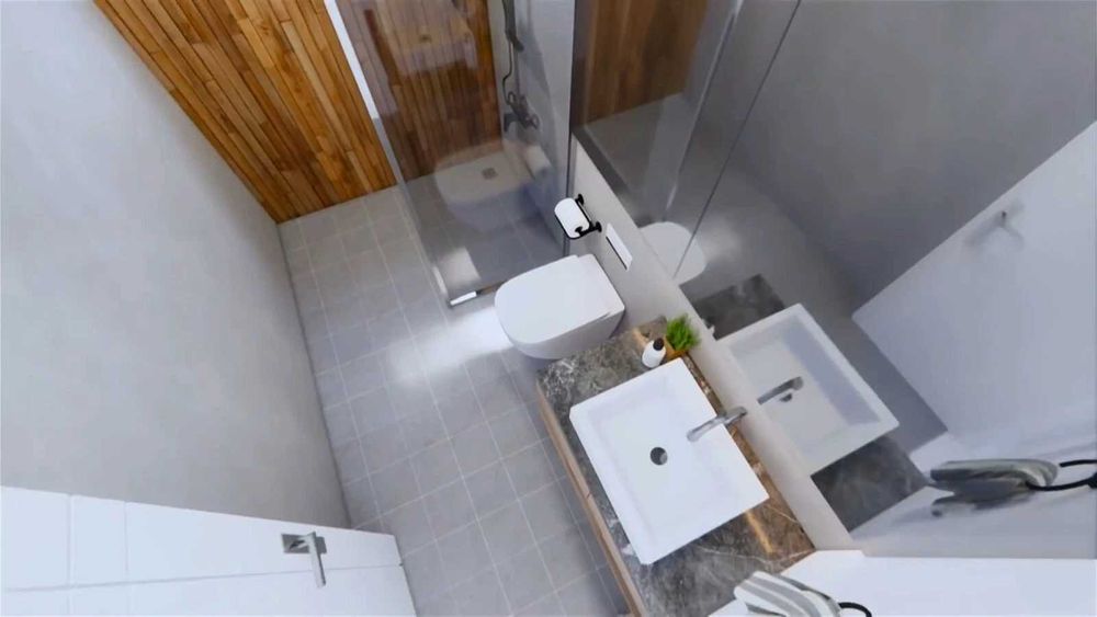 НА ИЗПЛАЩАНЕ - Двуетажна сглобяема къща с 4 спални, 135 кв. м