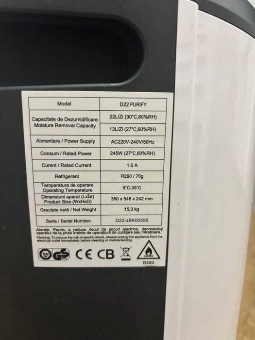 Dezumificator AlecoAir D22