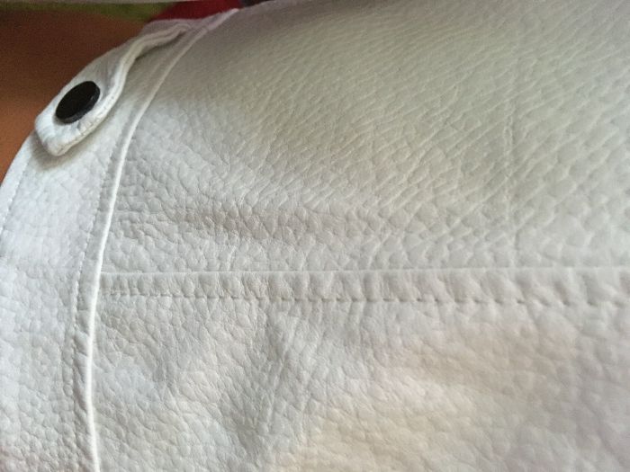 Jacheta geaca dama din piele ecologică mr.40 M Grain de Malice Franta