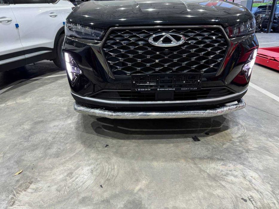 Защита переднего и заднего бампера Chery tiggo 7 pro