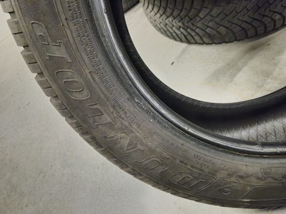 4 anvelope iarna Dunlop 215 60 17 C stare foarte buna