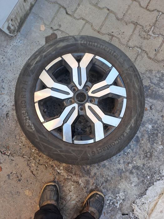 Roata Duster 2,Janta  5x114.3 /17",Anv.Continental 215/60 R 17