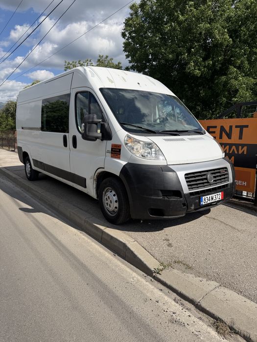 Под наем Товарен бус Fiat DUCATO 6 местен 3500 кг клима