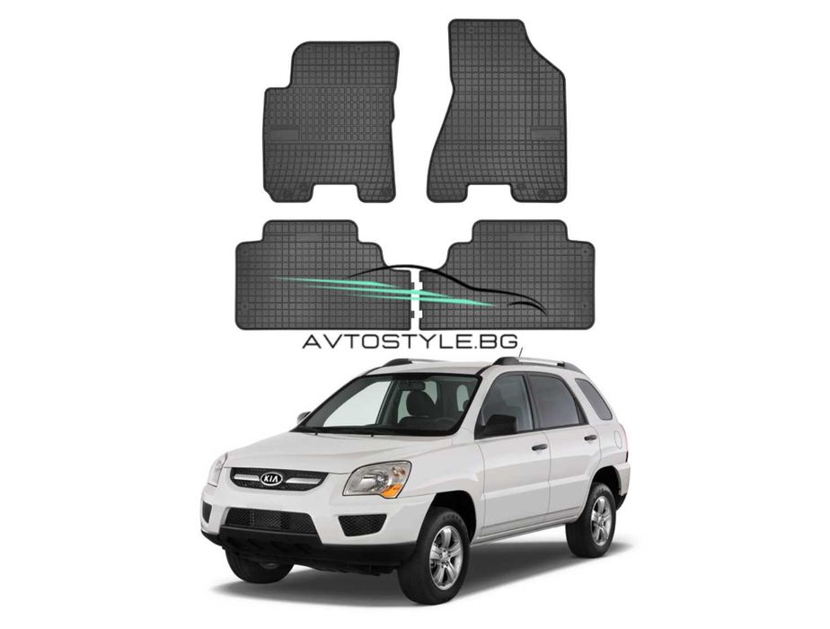 Гумени стелки за Kia Sportage 2004-2010 г., Frogum - El Toro