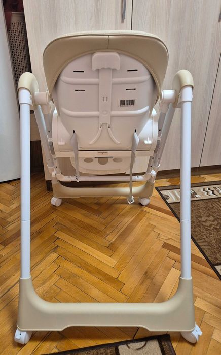 Столче за хранене/люлка Chipolino - Milk Shake, бежово