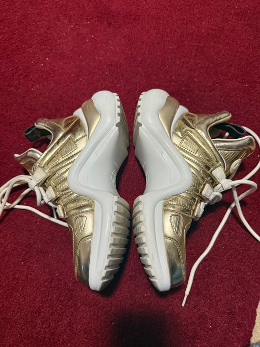 Louis Vuitton Metallic Gold Leather