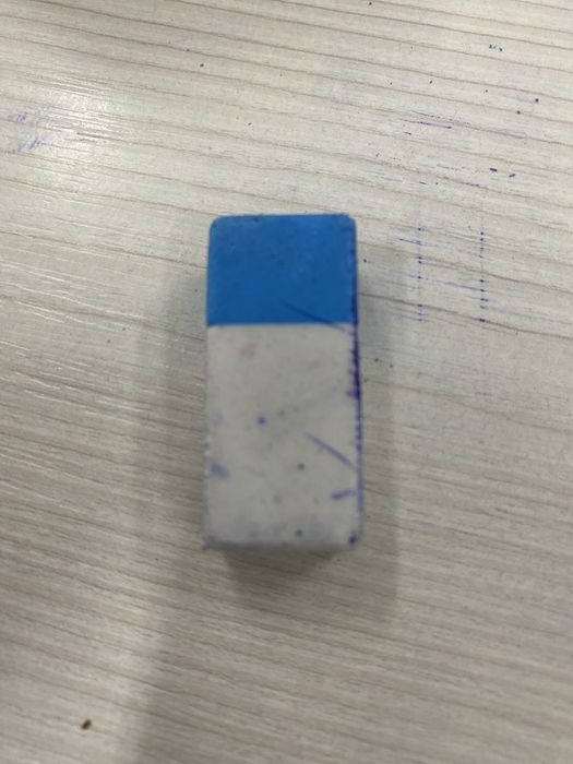 Maped white and blue