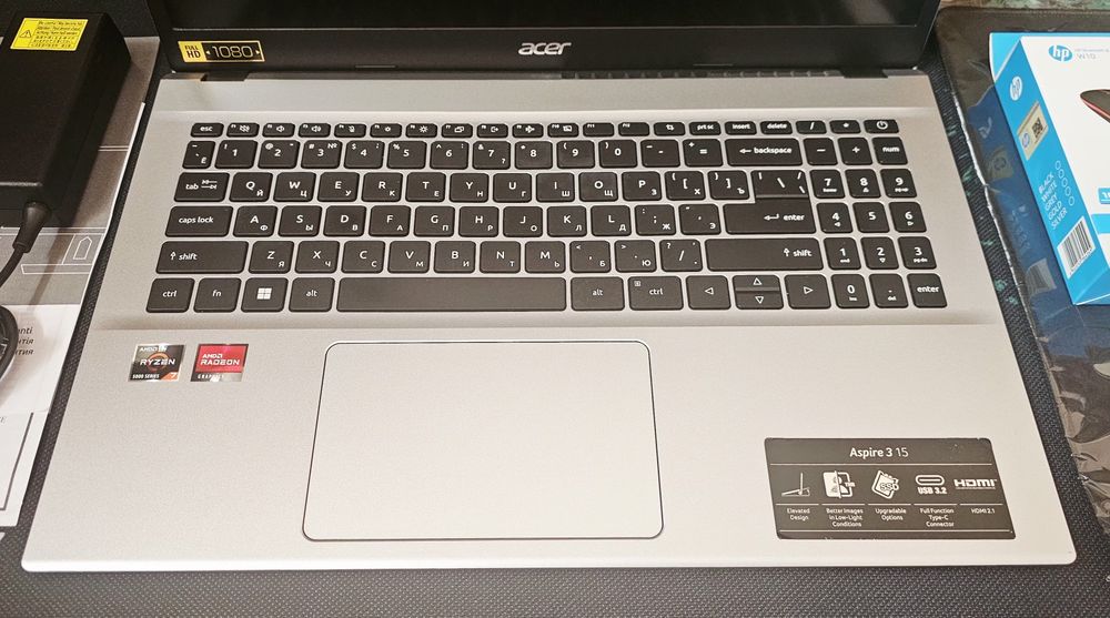 Acer Aspire 15 ozu16,ss512 Ryzen 7!