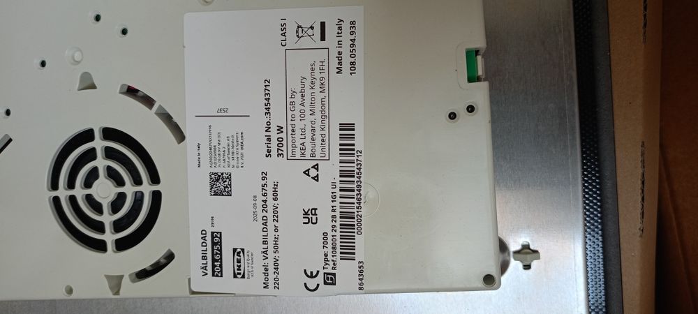 Plita inductie bucatarie 2 ochiuri