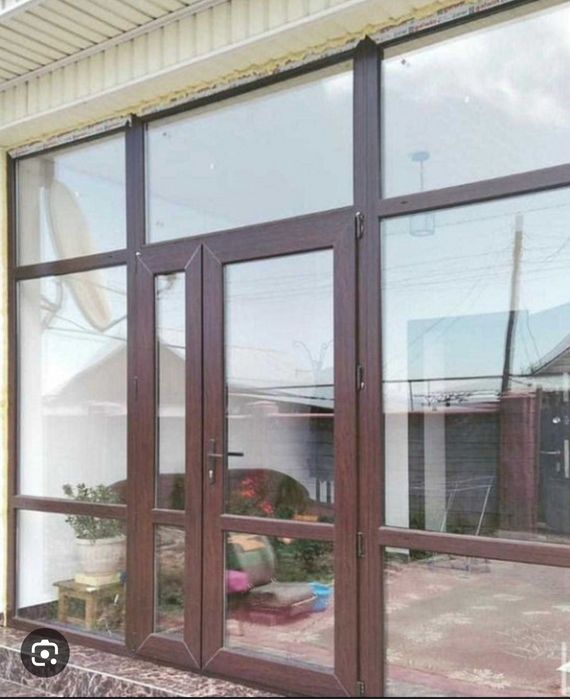 Алюминивые окна витражыи