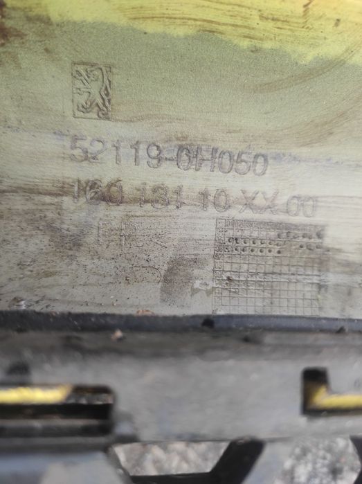 Предна броня за Peugeot 107 / Пежо 107 до 2009 г.