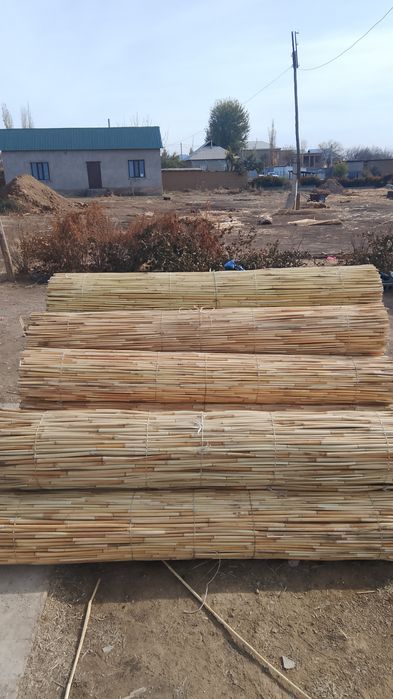 Қамыс, ши, маты бар