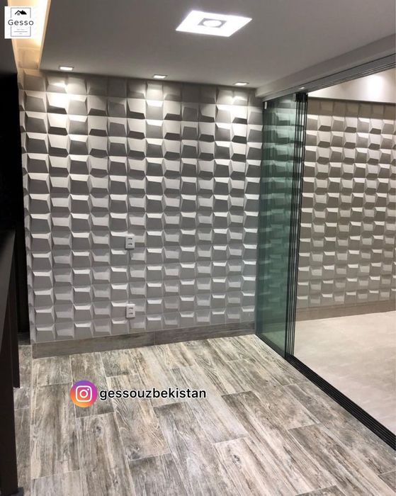 Гипсовые 3д панели | 3д панель | 3d panel | декор decor tyaga aboy