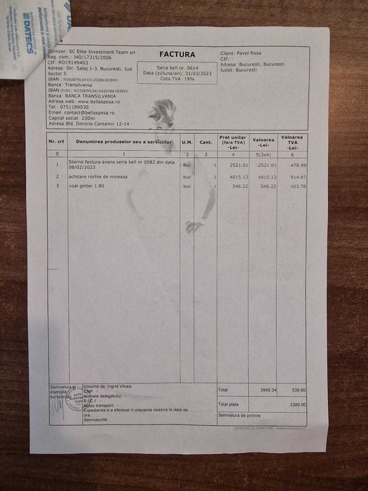 Rochie mireasa Bella Sposa