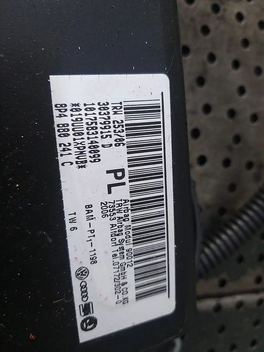 Airbag scaun stanga audi a3 8p 30379915d 8p4880241c