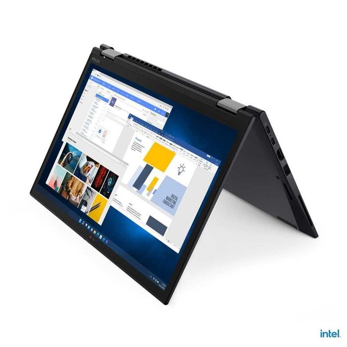 Лаптоп Lenovo ThinkPad X13 YOGA GEN 3 I5-1245U 16GB 256GB SSD NVME 2 в 1 ТЪЧСКРИЙН с до 24 МЕСЕЦА ГАРАНЦИЯ и Windows 11 PRO
