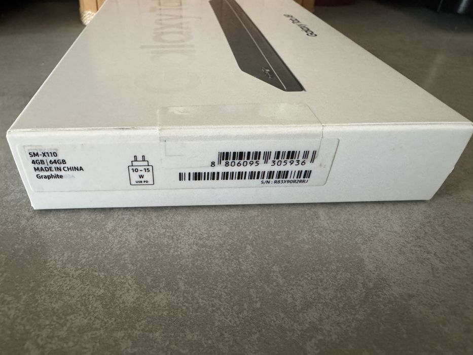 Tableta Samsung Galaxy Tab A9 (SM-X110) 64GB, 4GB RAM, Graphite - Nou, Sigilat