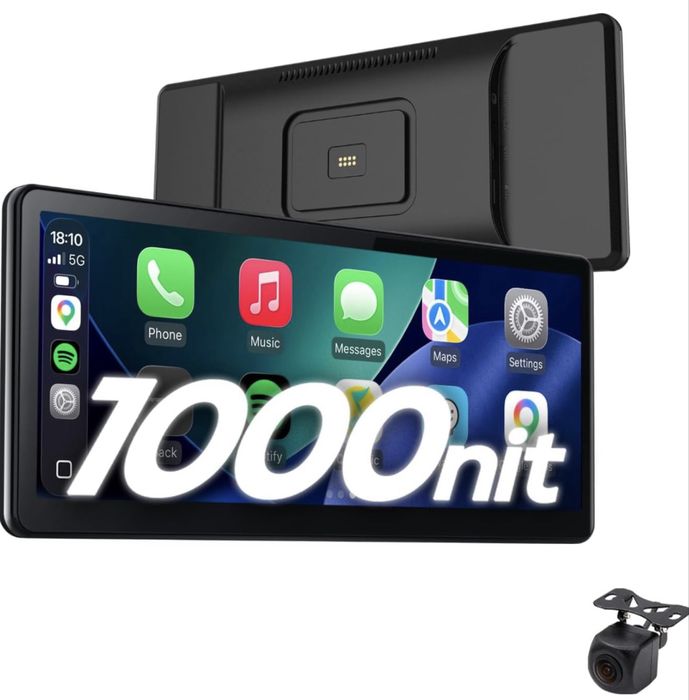Display portabil CarPlay Bluetooth - CarpodGo T4 Plus 10.9" + Camera Marsarier