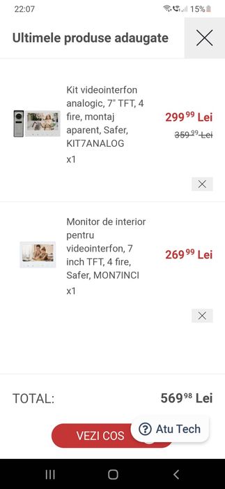 Montez camere de supraveghere video , video interfoane