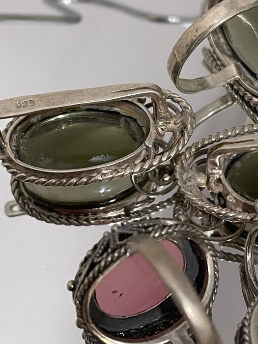 Серебро наборы и кольца