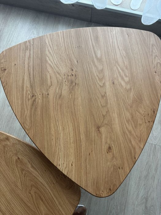 Set de 2 măsuțe Pro line stejar